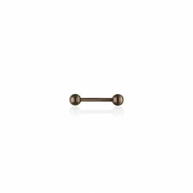 Barbell Titane Noir - 1.2mm...