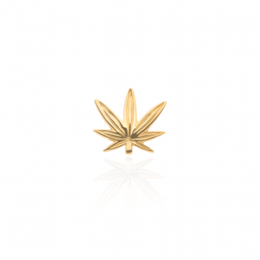 Feuille Or Jaune 14k