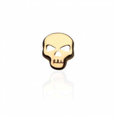 Skull Or Jaune 14k