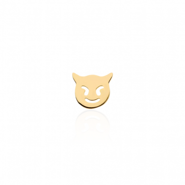 Emoji Devil Or Jaune 14k